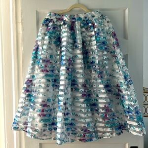 Stunning chiffon skirt with lining